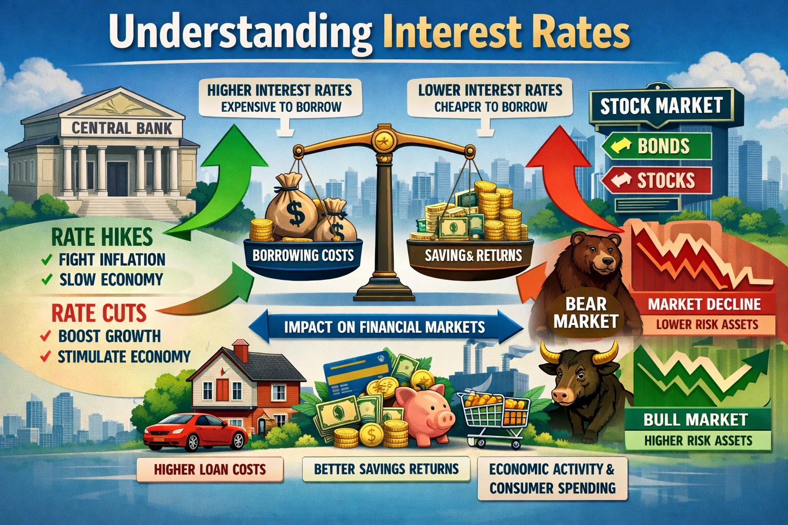 Interest Rates Explained: Why Central Banks Control Them