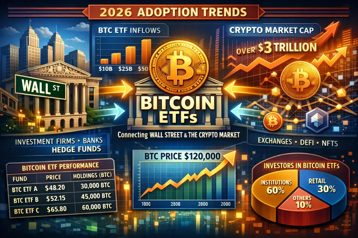 Bitcoin ETFs and Institutional Adoption: How Wall Street is Reshaping Crypto Investment in 2026