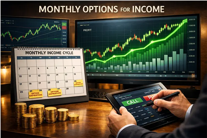Monthly Options Strategies for Consistent Income: A Beginner’s Guide