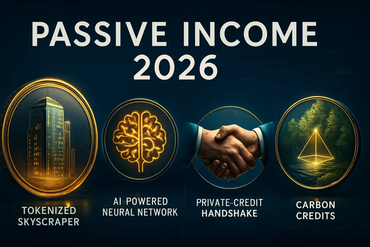 5 Passive Income Streams for 2026: Beyond Traditional Dividend Stocks