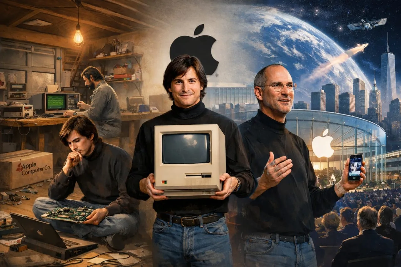 Steve Jobs’ Story of Life: From Garage to a Global Company